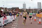 Finishing in the Sunderland City 10k.